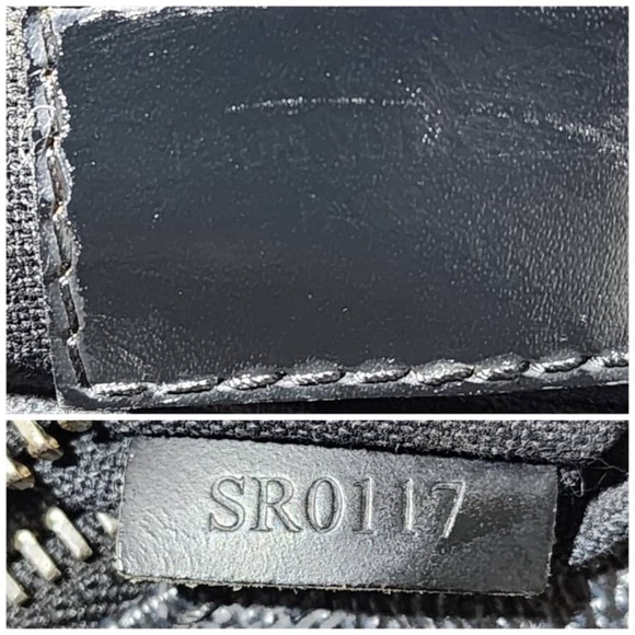 Authentic LOUIS VUITTON Damier Graphite Mick PM Shoulder Bag Black/Grey - Picture 8 of 14